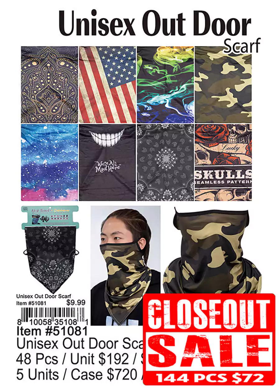 Unisex Out Door Scarf (CL)
